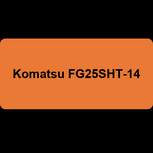 Komatsu FG25SHT-14